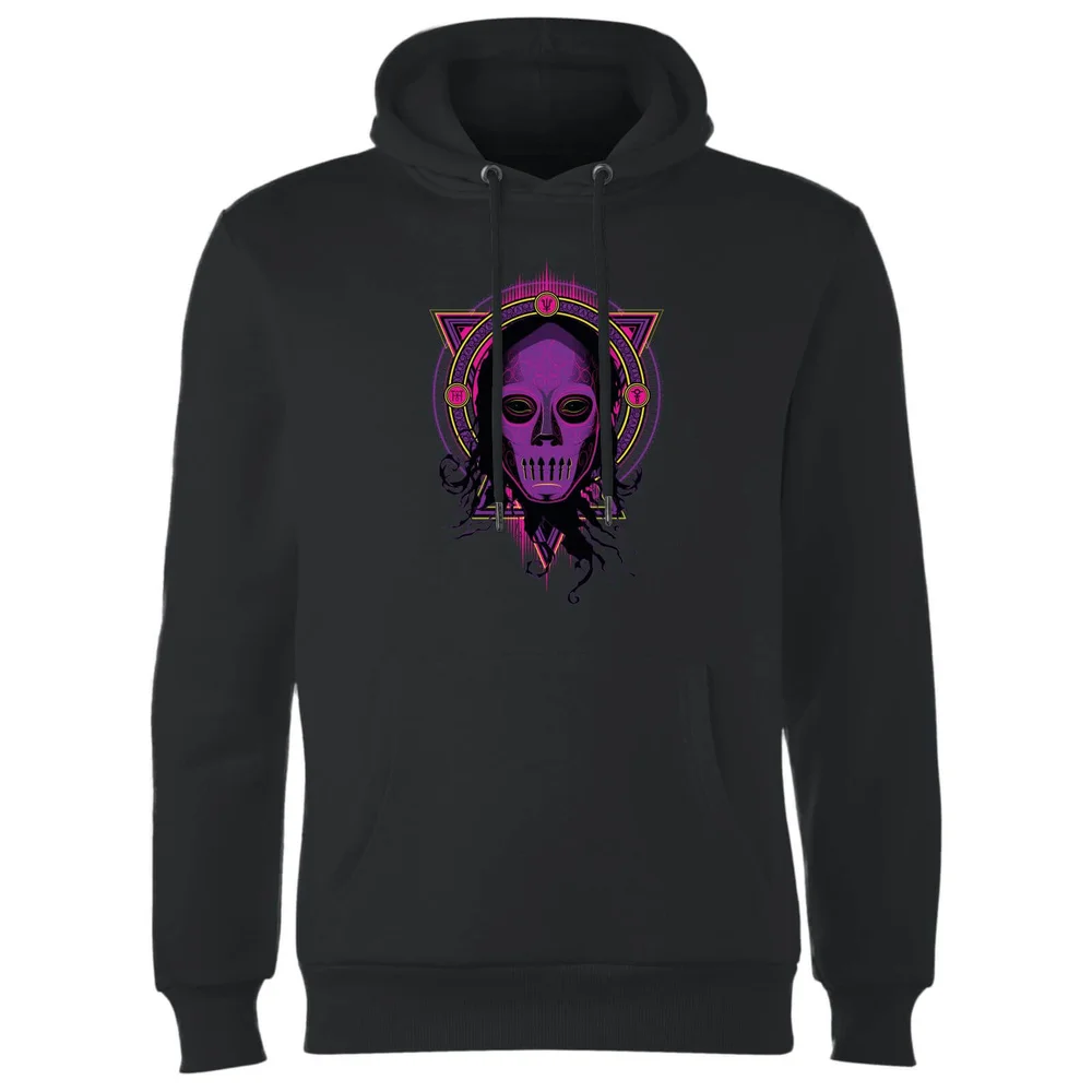 Harry Potter Neon Death Eater Hoodie - Zwart - S - Zwart Afbeelding 1