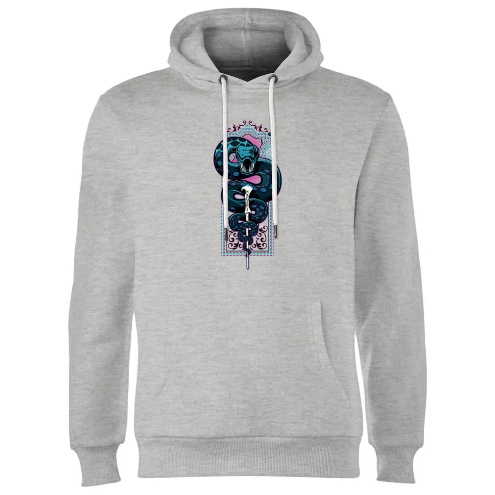 Harry Potter Neon Basilisk Hoodie - Grijs - S - Grijs Afbeelding 1