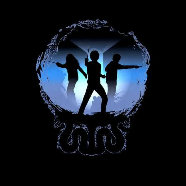 Harry Potter Silhouette Attack Trui - Zwart