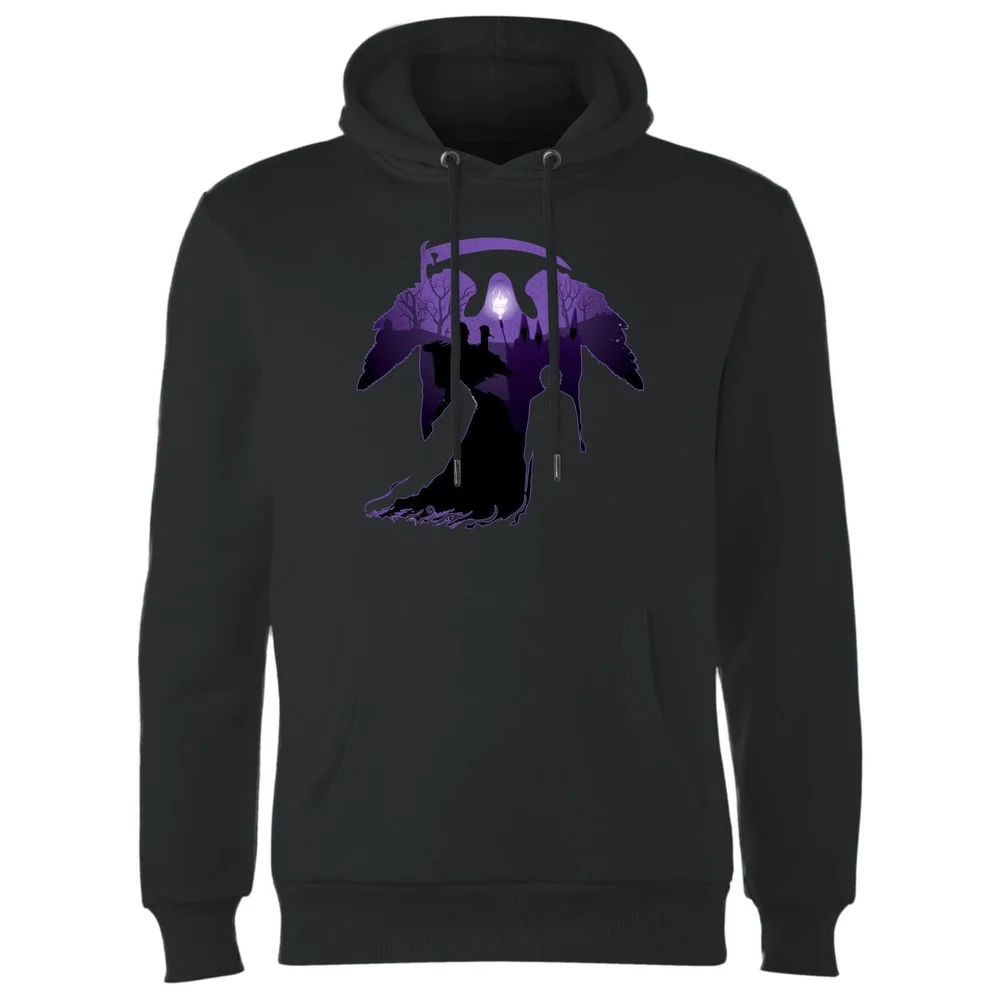 Harry Potter Graveyard Silhouet hoodie - Zwart - S - Zwart Afbeelding 1