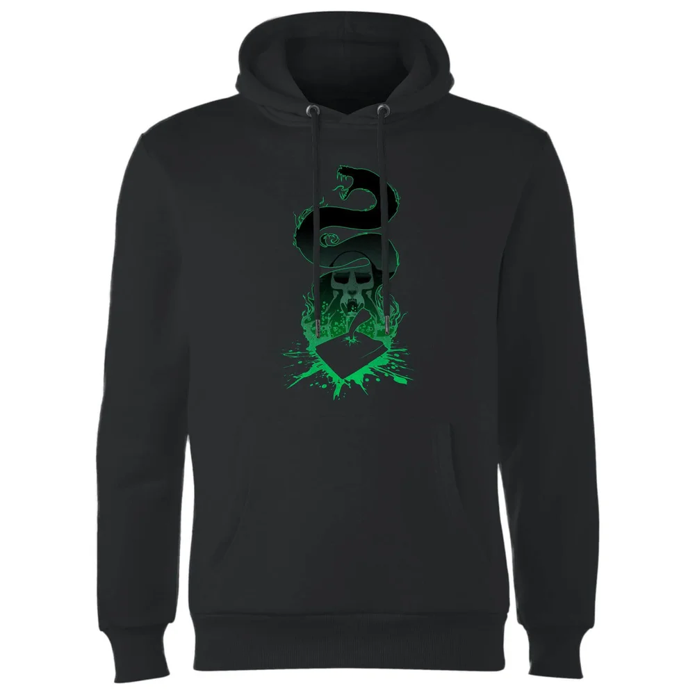 Harry Potter Basilisk Silhouet hoodie - Zwart - L Afbeelding 1