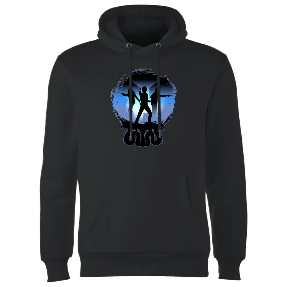 Harry Potter Silhouet Attack hoodie - Zwart - S Afbeelding 1
