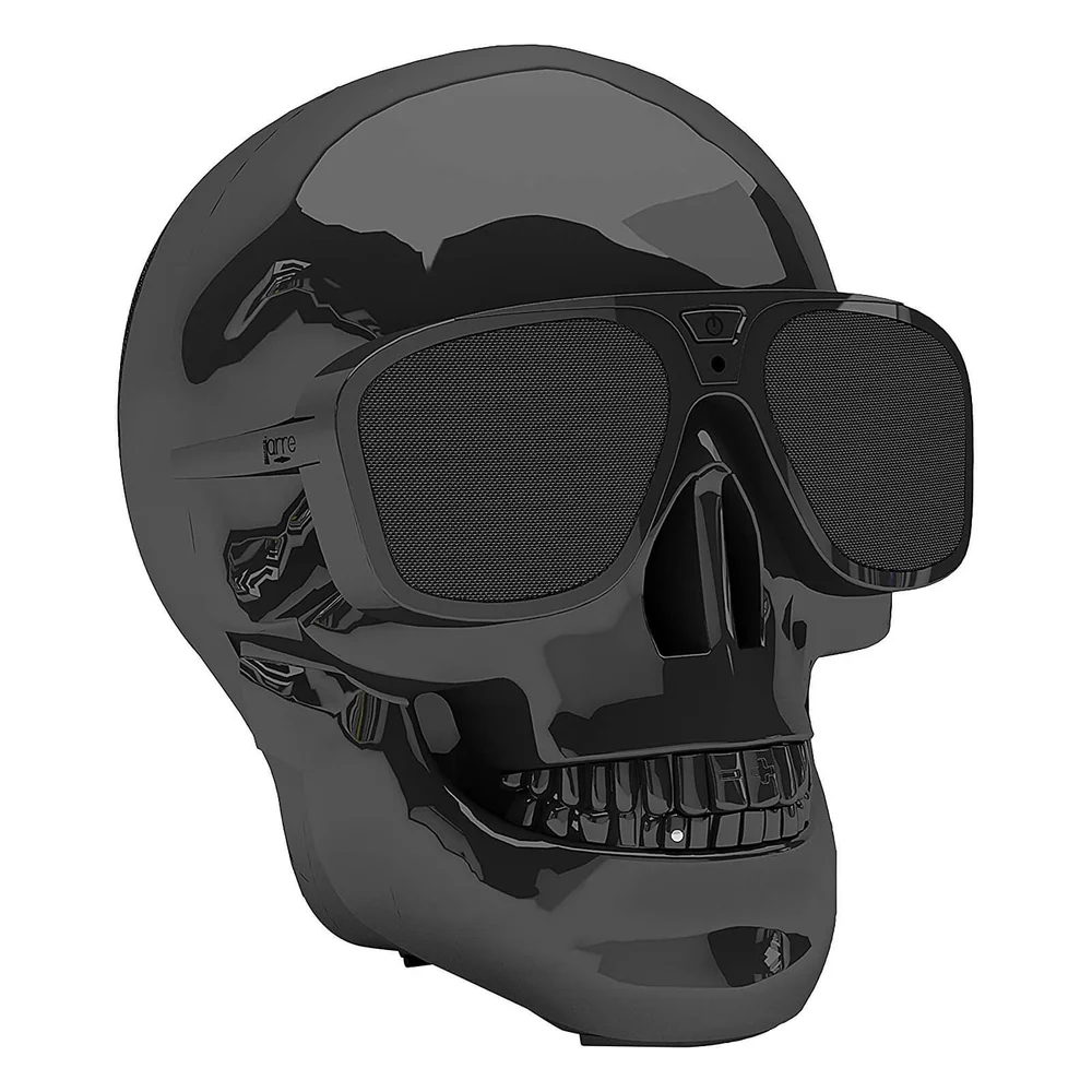 arre AeroSkull XS+ Bluetooth Portable Speaker - Chroom Zwart Afbeelding 1