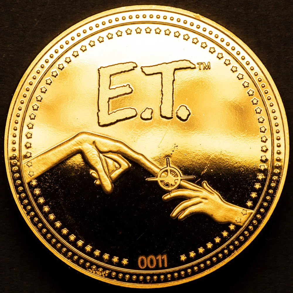 E.T. Collectors Coin: Gold - Zavvi Exclusief (Gelimiteerd tot 1000) Afbeelding 1