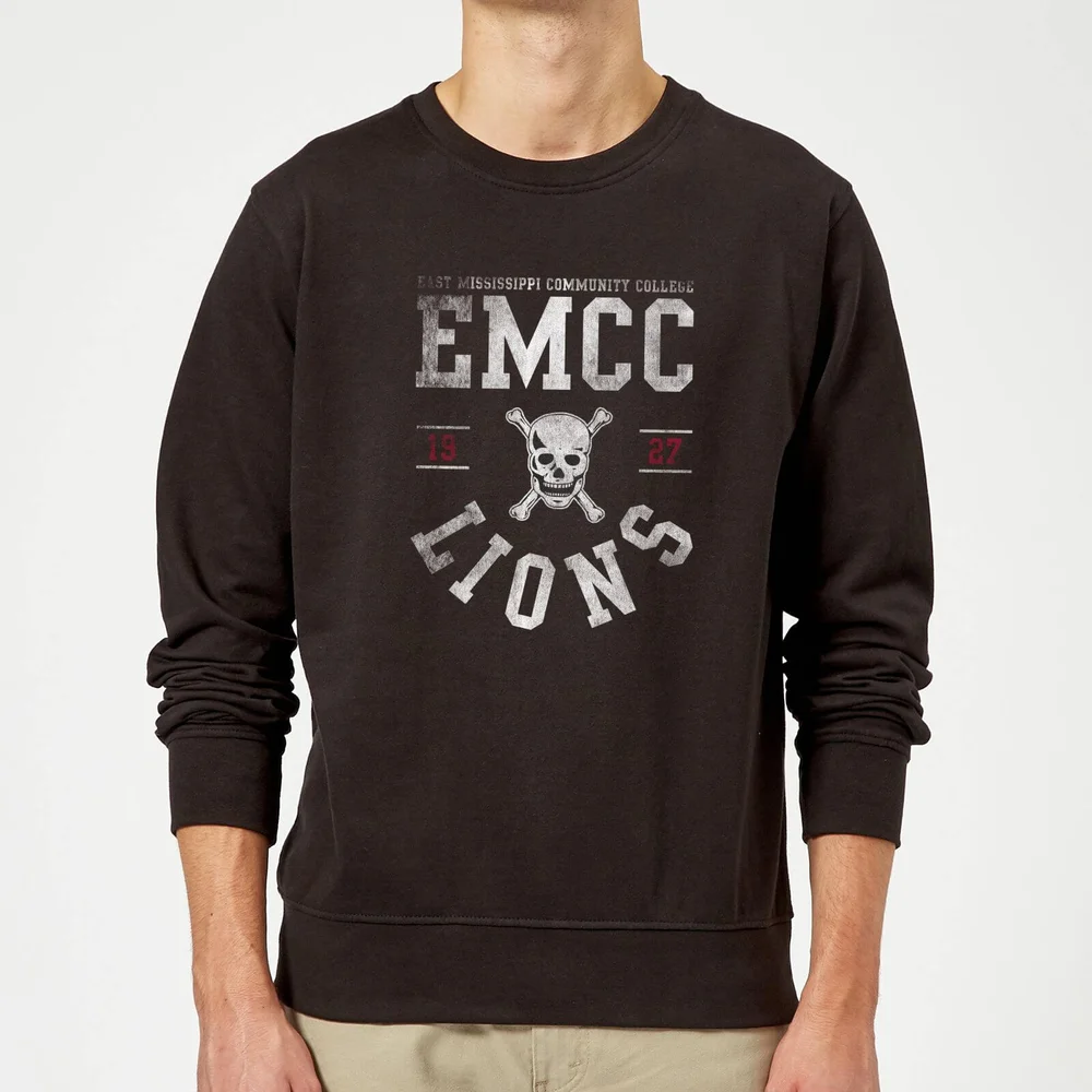 East Mississippi Community College Lions Sweatshirt - Black - S Afbeelding 1