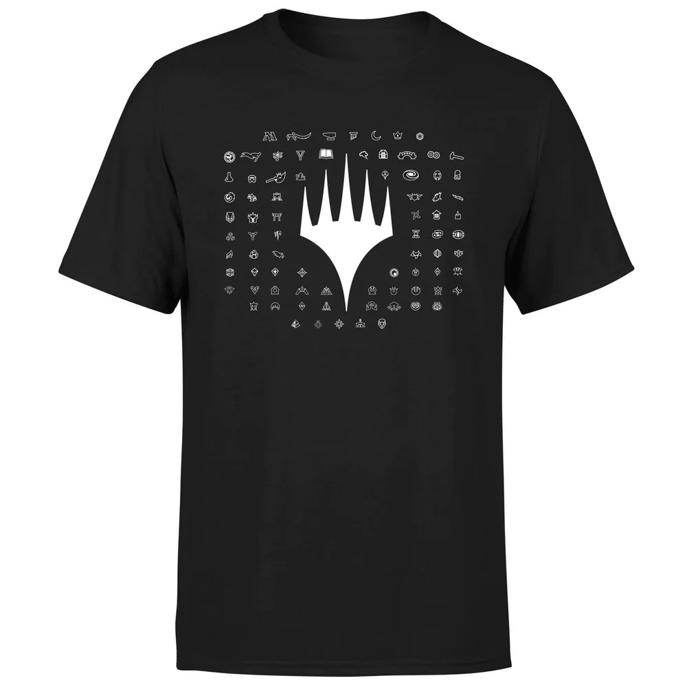 Magic The Gathering 25th Anniversary T-shirt - Black - S - Zwart Afbeelding 1