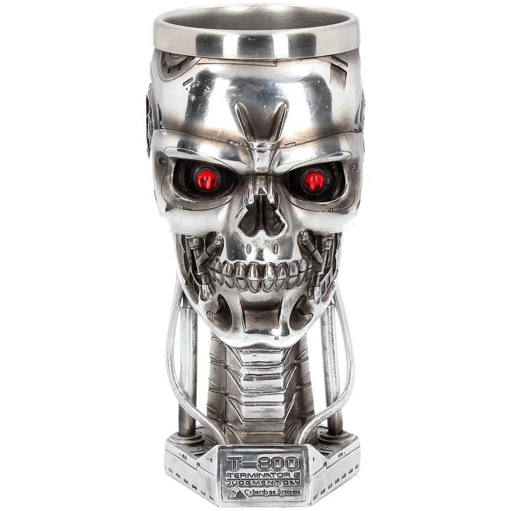 Terminator 2 beker met schedel Afbeelding 1