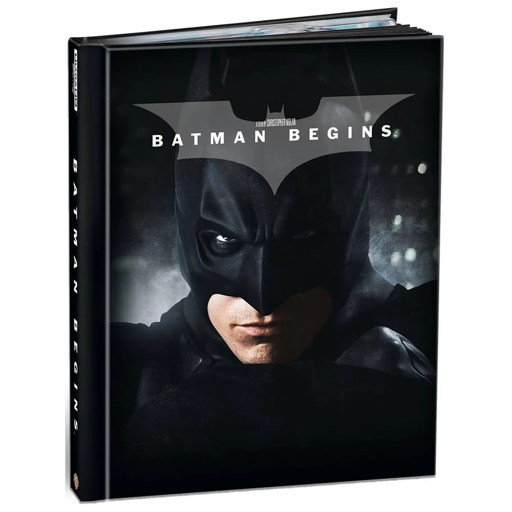 Batman Begins – 4K Ultra HD Limited Edition Film Book Afbeelding 1