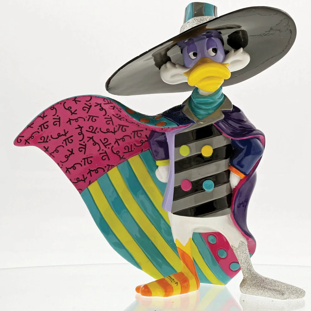 Disney Britto Darkwing Duck Figurine Afbeelding 1
