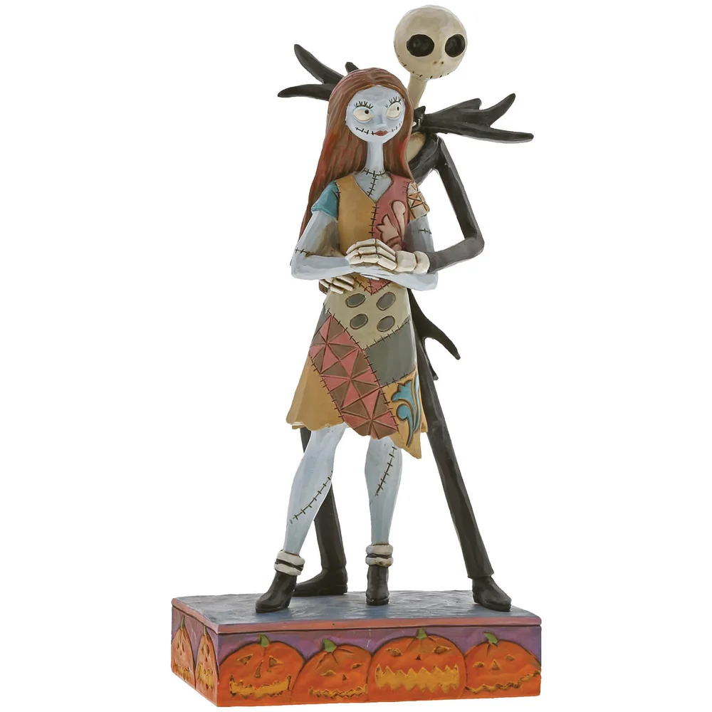 Disney Tradities Fated Romance Jack and Sally beeldje Afbeelding 1