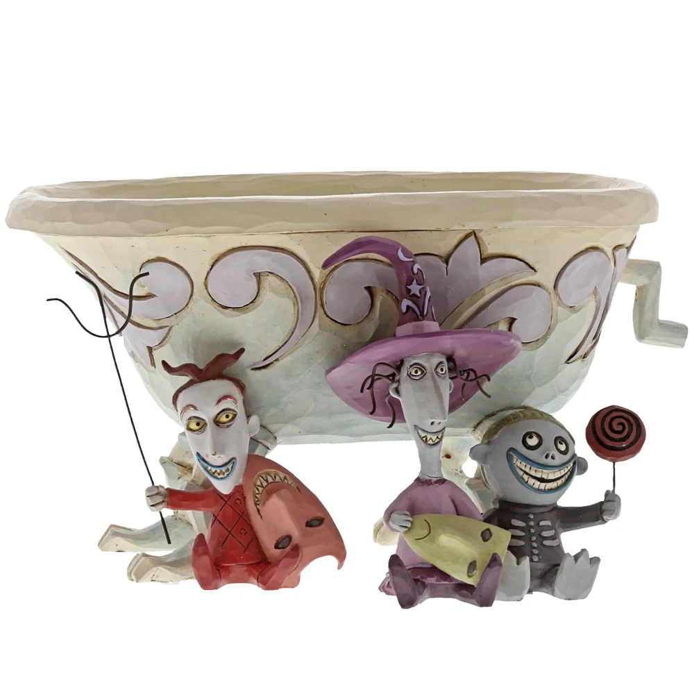 Disney Traditions Trucjes en traktaties slot, schok en loop beeldje Afbeelding 1