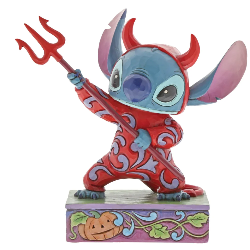Disney Traditions Devilish Delight Stitch Figurine Afbeelding 1