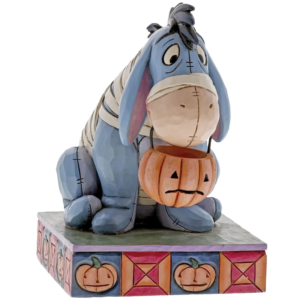 Disney Traditions Melancholy Mummy Eeyore Figurine Afbeelding 1