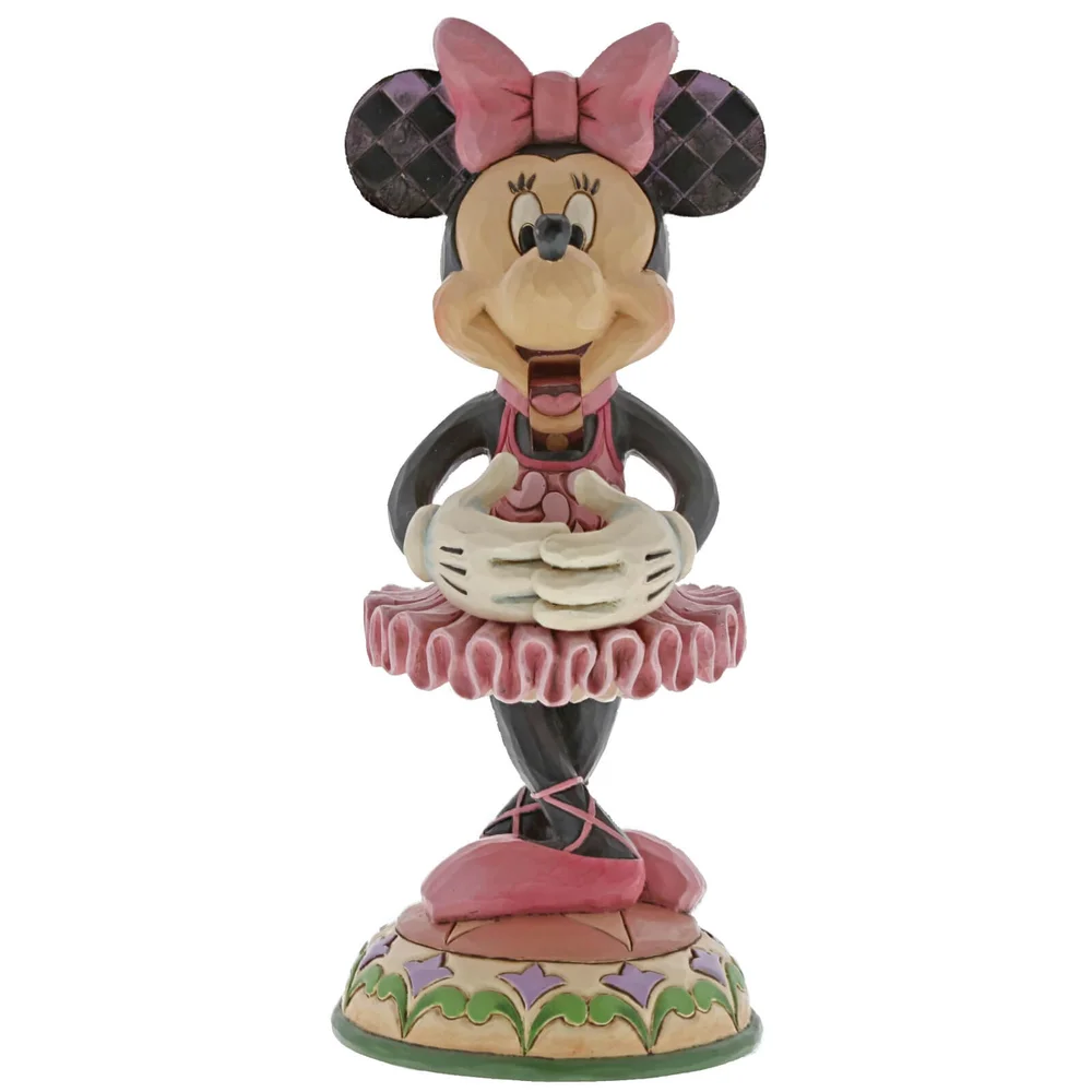 Disney Traditions Beautiful Ballerina Minnie Mouse Figurine Afbeelding 1