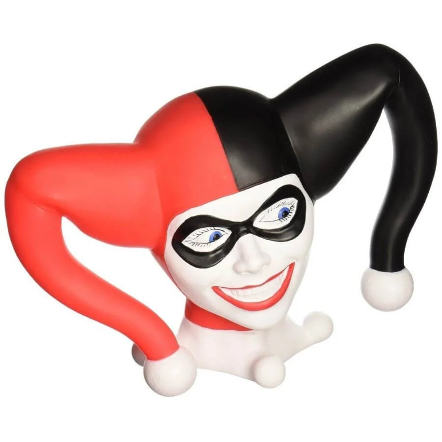 Monogram DC Comics Harley Quinn 11" Money Bust Bank Afbeelding 1
