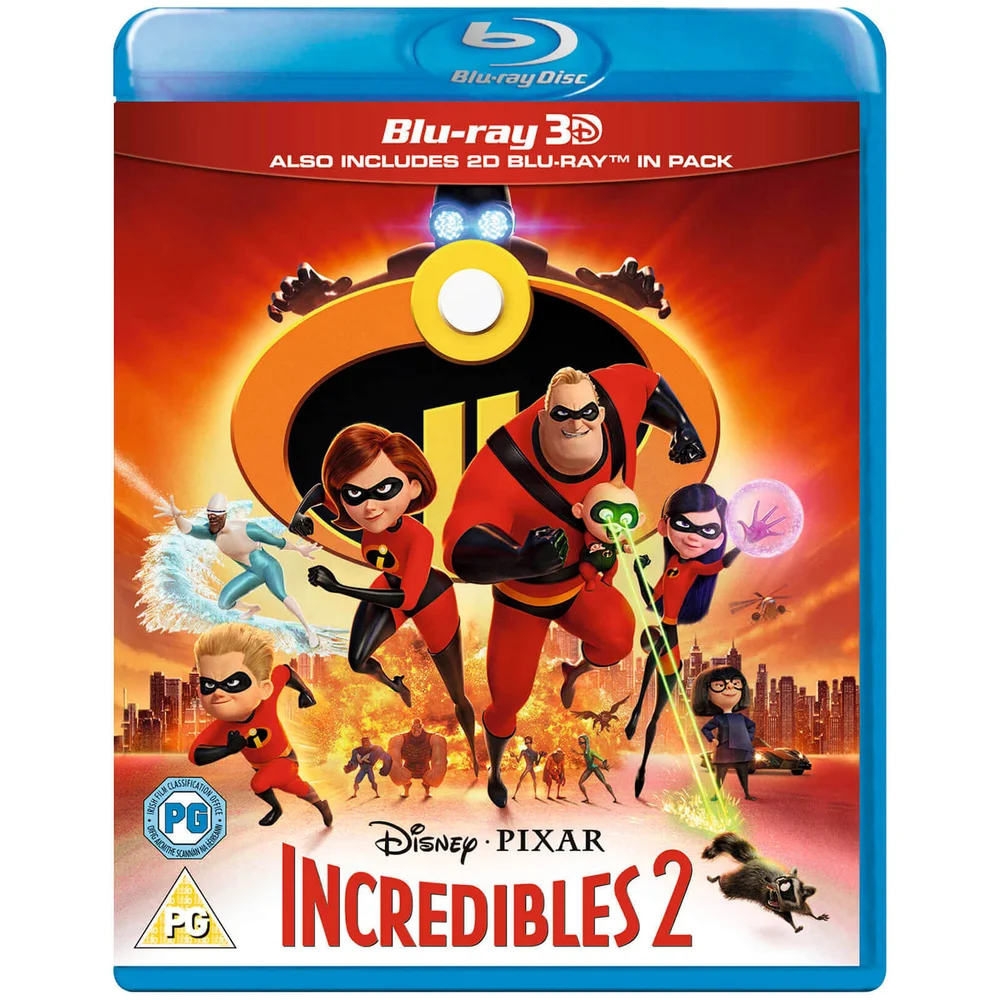 Incredibles 2 3D (inclusief 2D-versie) Afbeelding 1