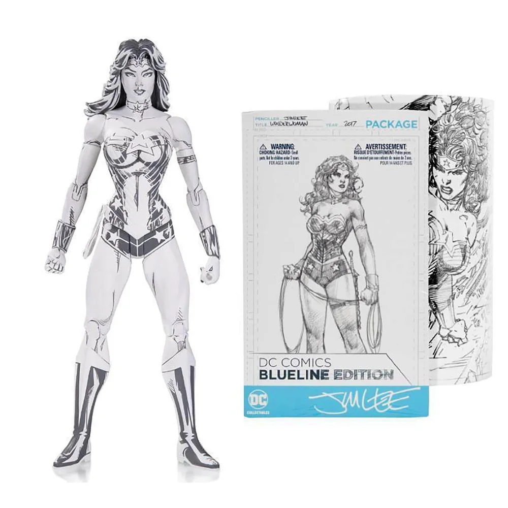 DC Blueline Wonder Woman door Jim Lee actiefiguur Afbeelding 1