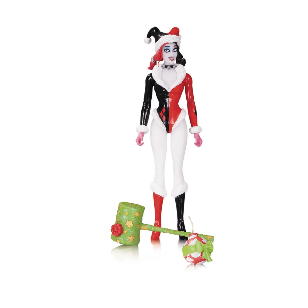 DC Designer Series Conner Holiday Harley Quinn Action Figure Afbeelding 1