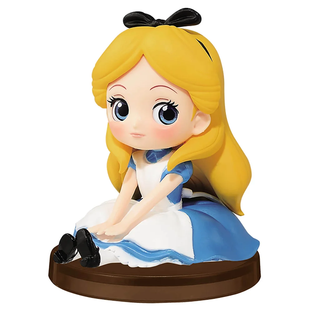 Banpresto Q Posket Petit Girls Festival Disney Alice in Wonderland Alice Figure 7cm Afbeelding 1
