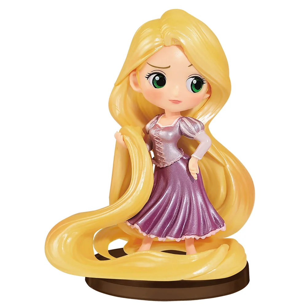 Banpresto Q Posket Petit Girls Festival Disney Rapunzel Figure 7cm Afbeelding 1
