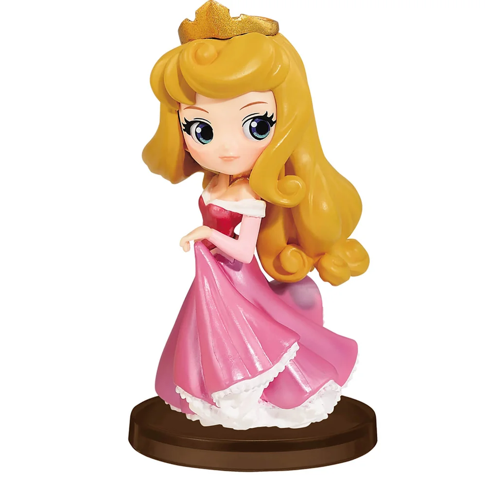 Banpresto Q Posket Petit Girls Festival Disney Sleeping Beauty Princess Aurora Figure 7cm Afbeelding 1