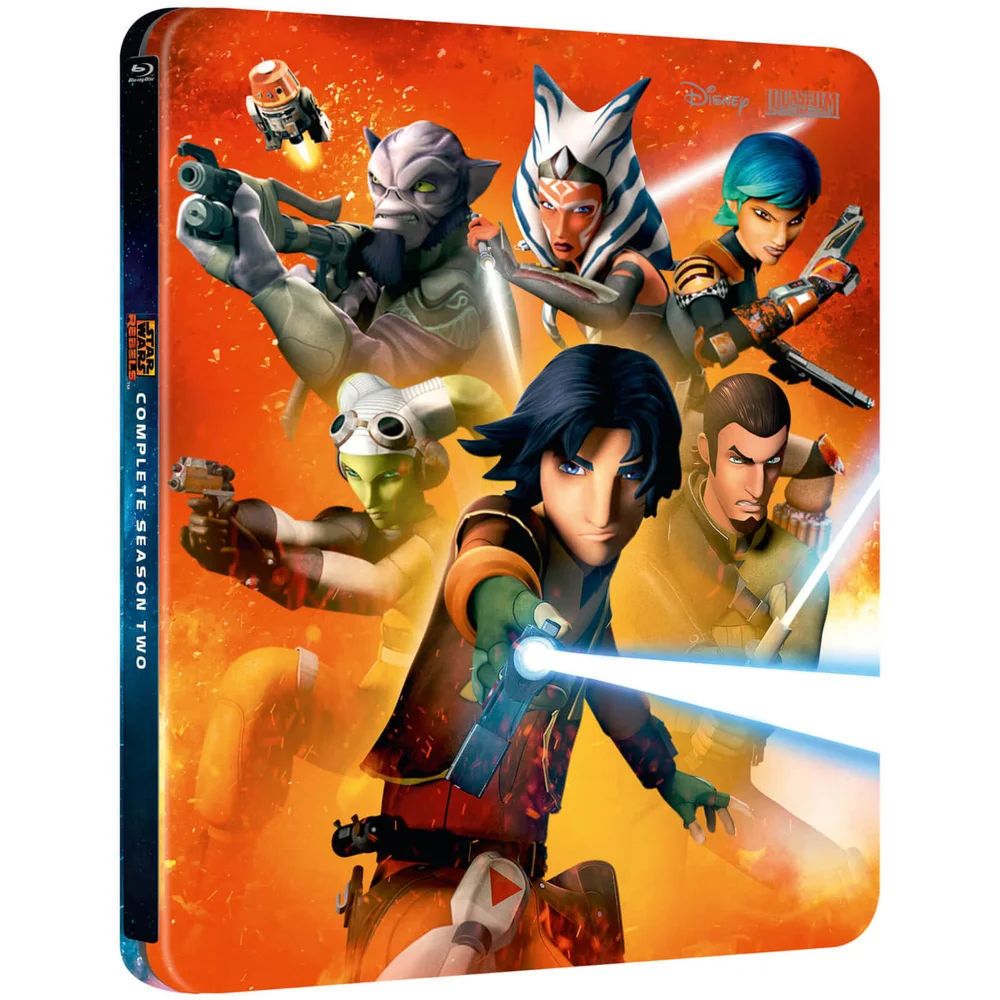 Star Wars Rebels Season 2 Zavvi Exclusive Steelbook Afbeelding 1