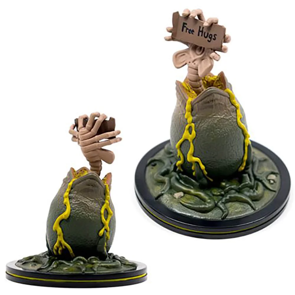 Alien Face Hugger Free Hugs Diorama Q-Fig vinyl figuur Afbeelding 1