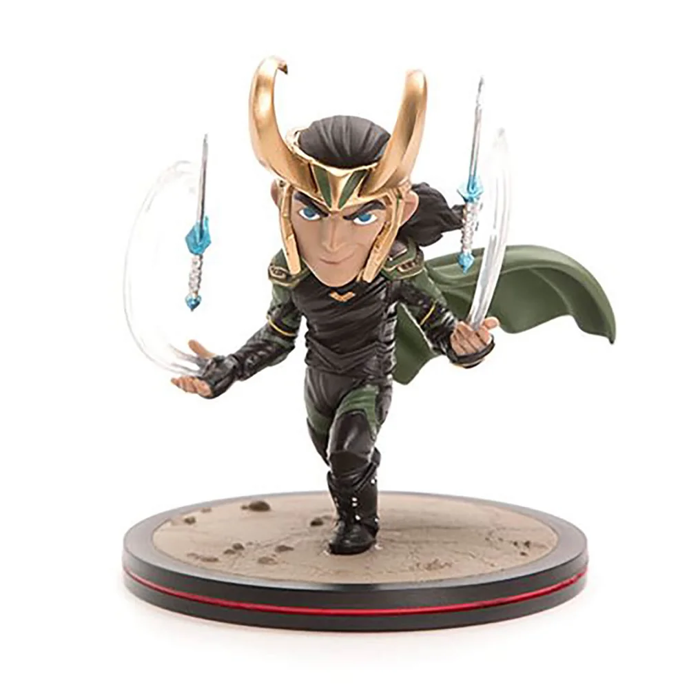 Quantum Mechanix Thor: Ragnarok Loki Q-Fig Diorama Afbeelding 1