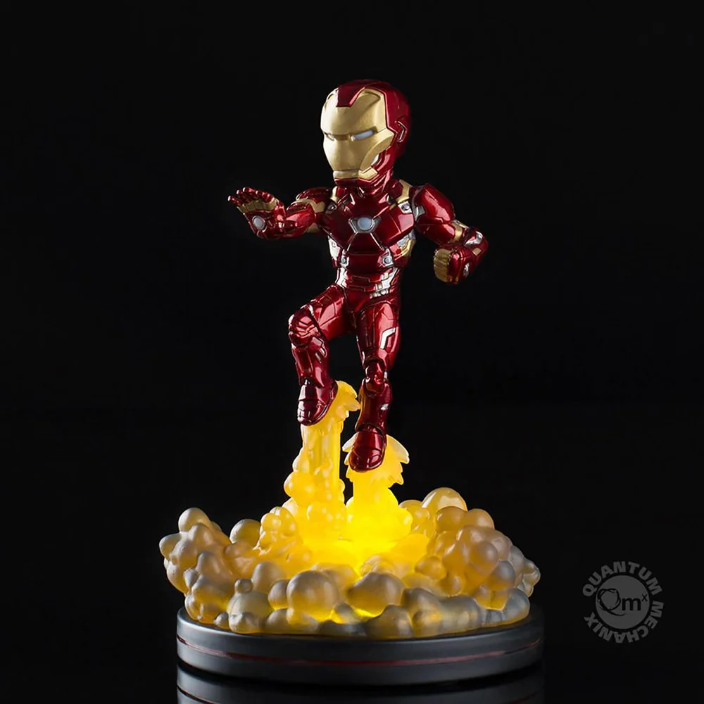 Marvel Captain America: Civil War Iron Man Light-Up Q-Fig FX Diorama Afbeelding 1