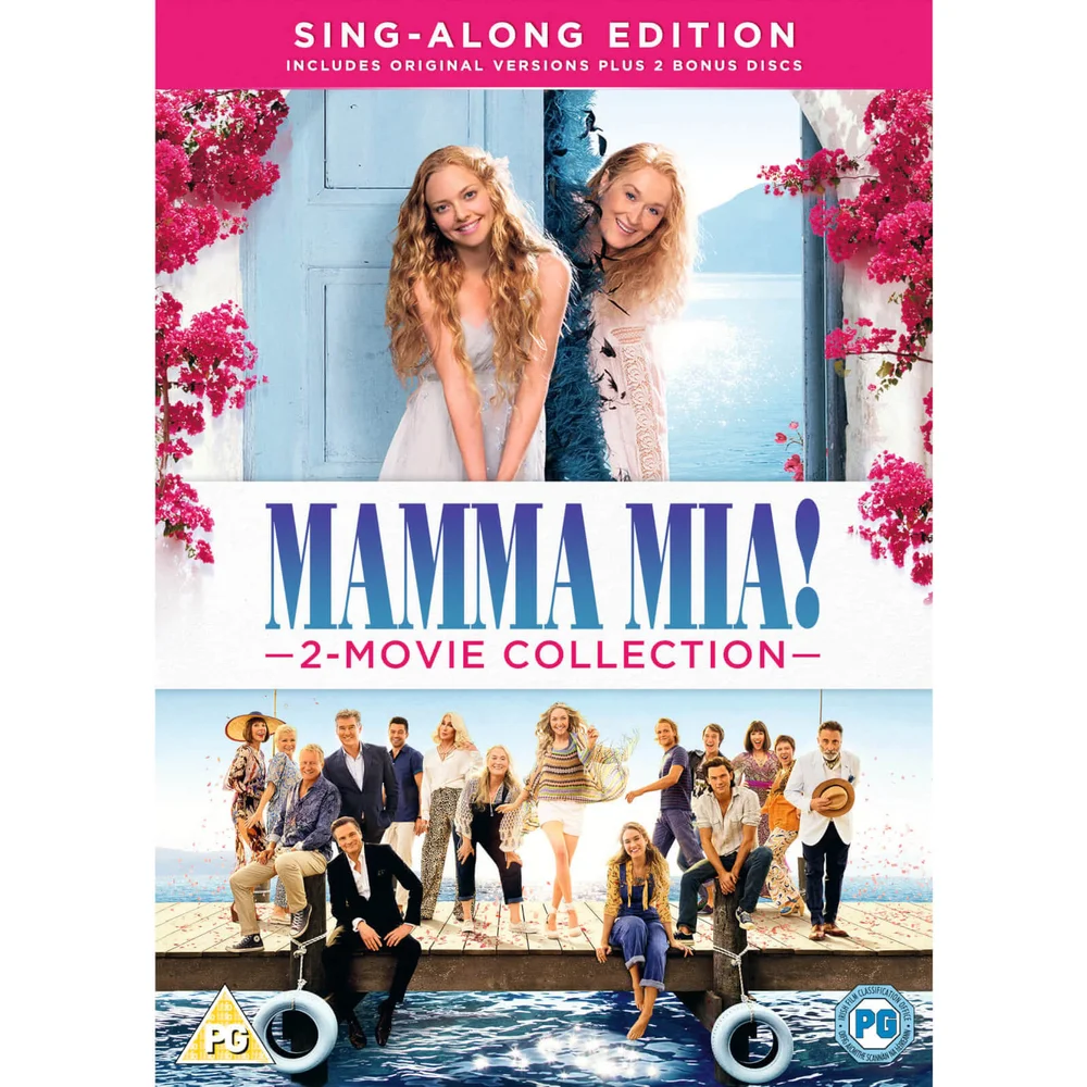 Mamma Mia! 2-filmcollectie - meezingeditie (DVD + 2 bonus disks) Afbeelding 1