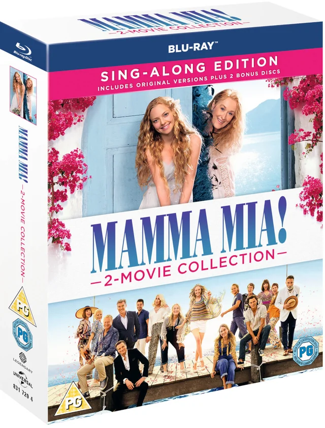 Mamma Mia! 2-filmcollectie - meezingeditie (Blu-ray + 2 bonus disks)