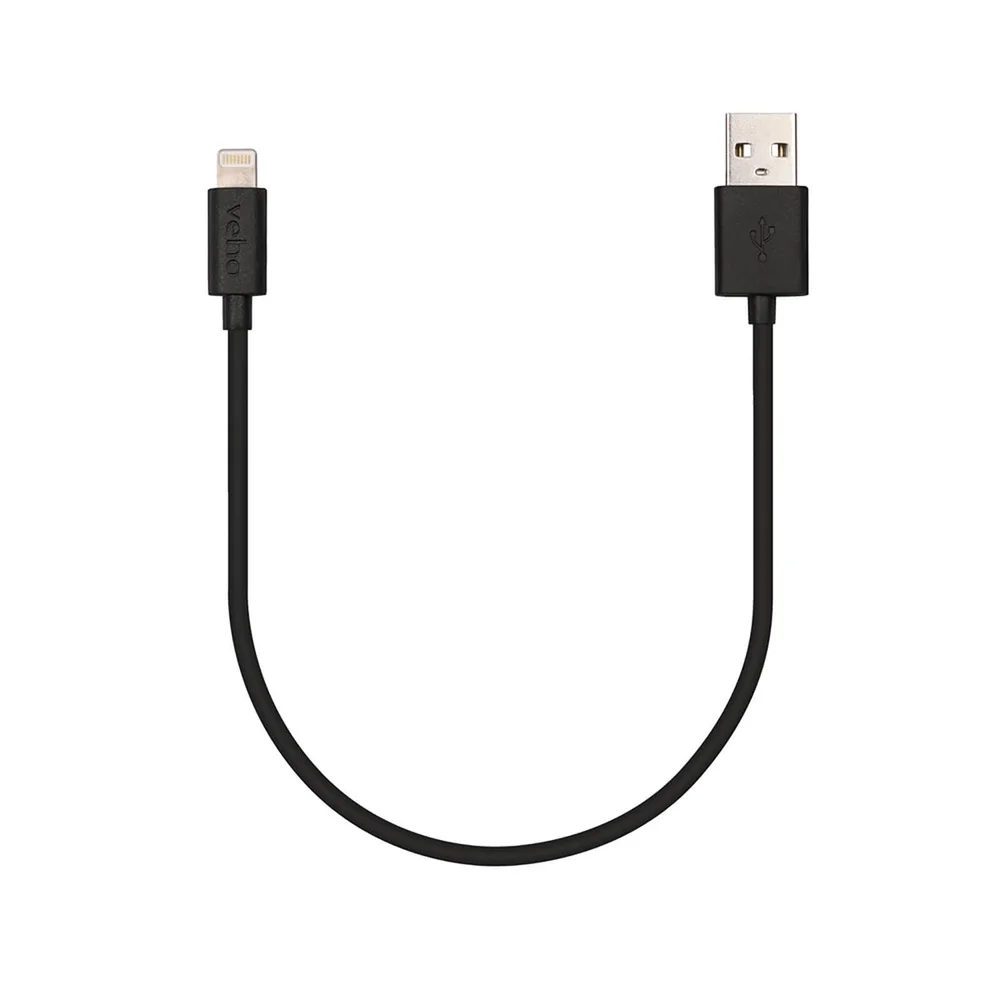 Veho Apple Certified MFi Lightning to USB Charge/Sync Cable 20cm Afbeelding 1