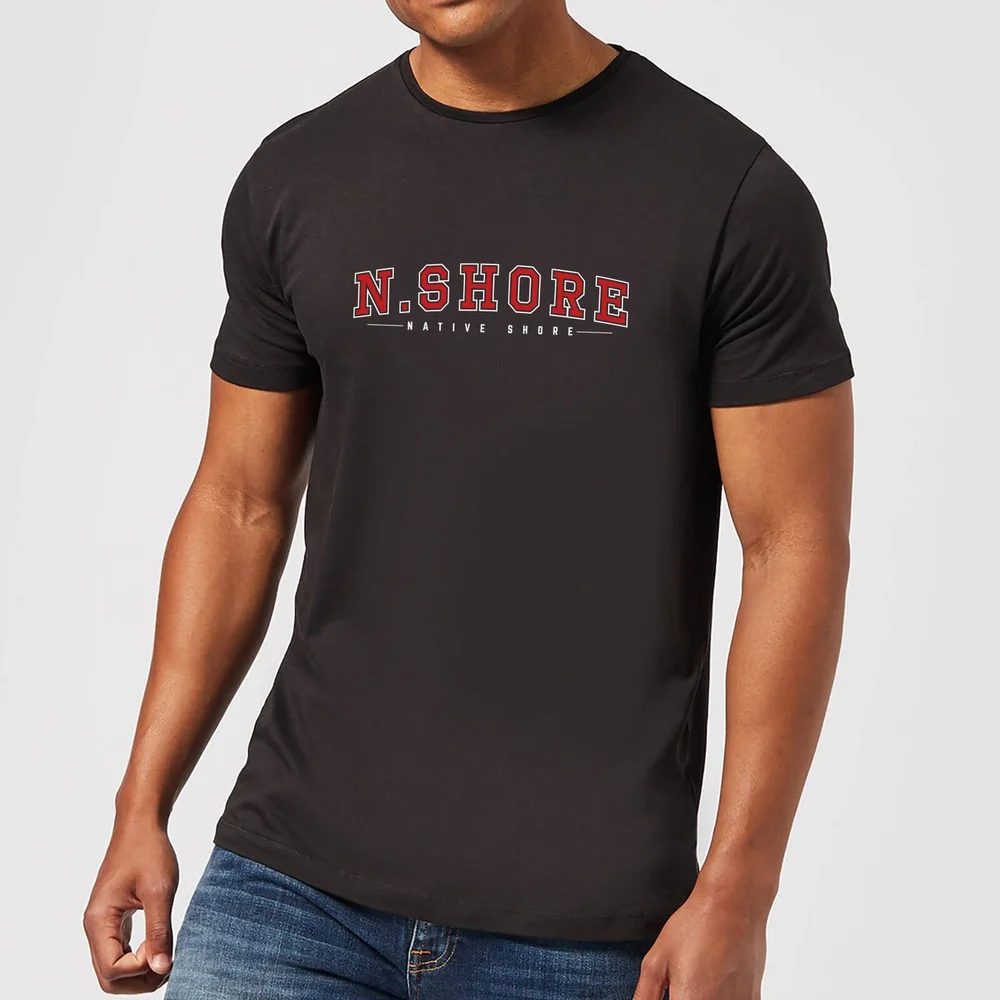 Native Shore N.Shore Men's T-Shirt - Black - 5XL Afbeelding 1