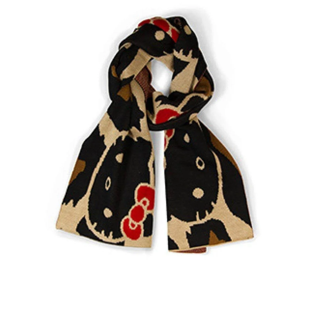 Loungefly Sanrio Hello Kitty Brown Leopard Scarf Afbeelding 1