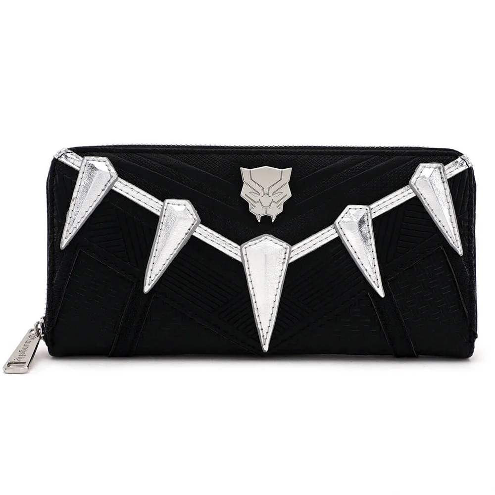 Loungefly Marvel Black Panther Zip Around Wallet Afbeelding 1