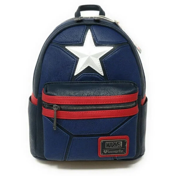Loungefly Marvel Captain America Mini Backpack Afbeelding 1