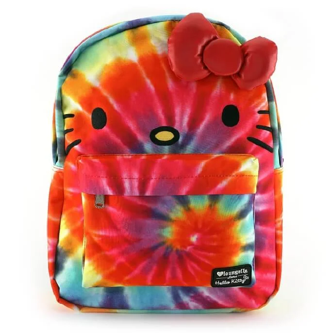 Loungefly Sanrio Hello Kitty Tie Dye Nylon Backpack Afbeelding 1