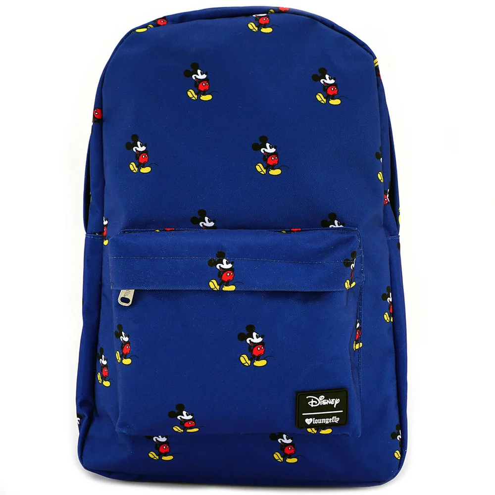 Loungefly Disney Mickey Mouse AOP Nylon Backpack Afbeelding 1