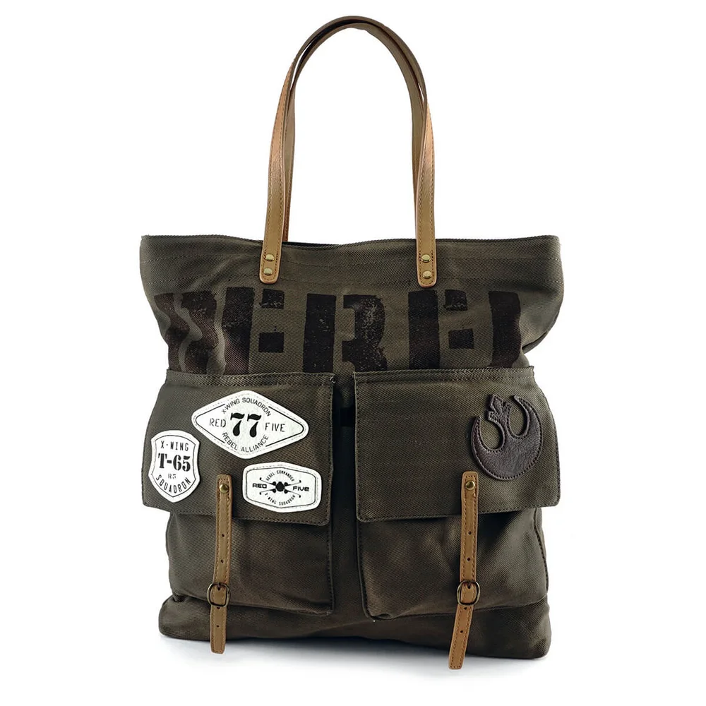 Loungefly Star Wars Rebel Join The Resistance Tote Bag Afbeelding 1