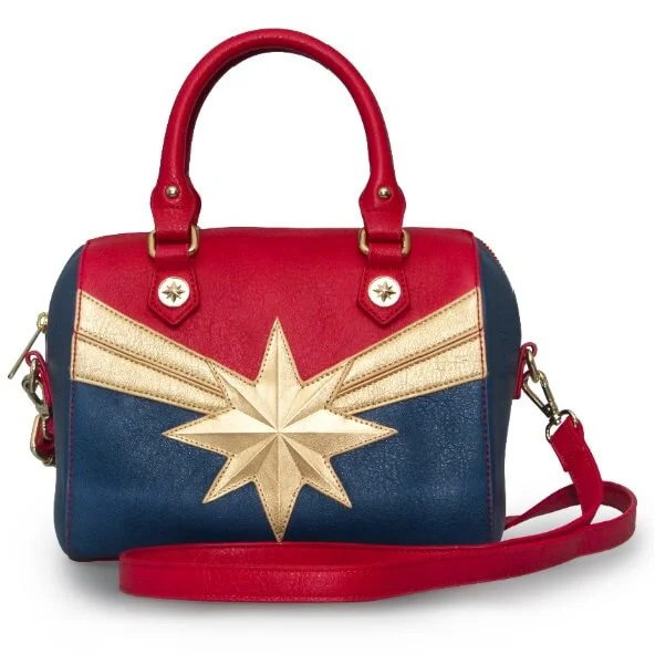 Loungefly Marvel Captain Marvel Cross Body Bag Afbeelding 1