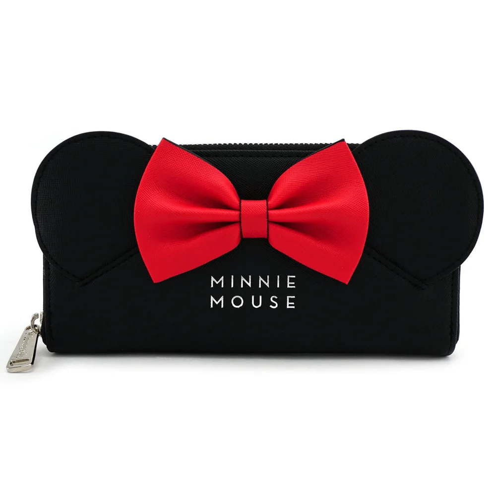 Loungefly Disney Minnie Mouse with Ears and Bow Wallet Afbeelding 1