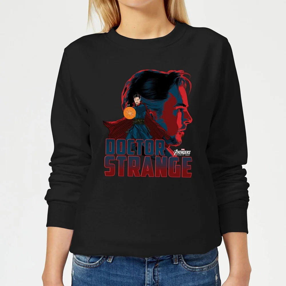 Avengers Doctor Strange Dames Trui - Zwart - S Afbeelding 1