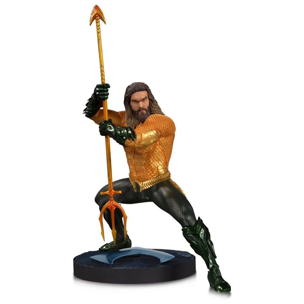 DC Collectibles Aquaman Movie Aquaman Statue - 26.6cm Afbeelding 1
