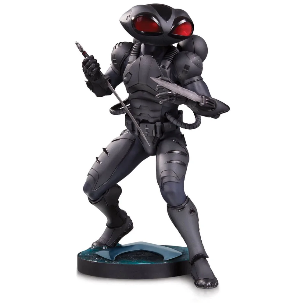 DC Collectibles Black Manta Movie Aquaman Statue - 31.75cm Afbeelding 1