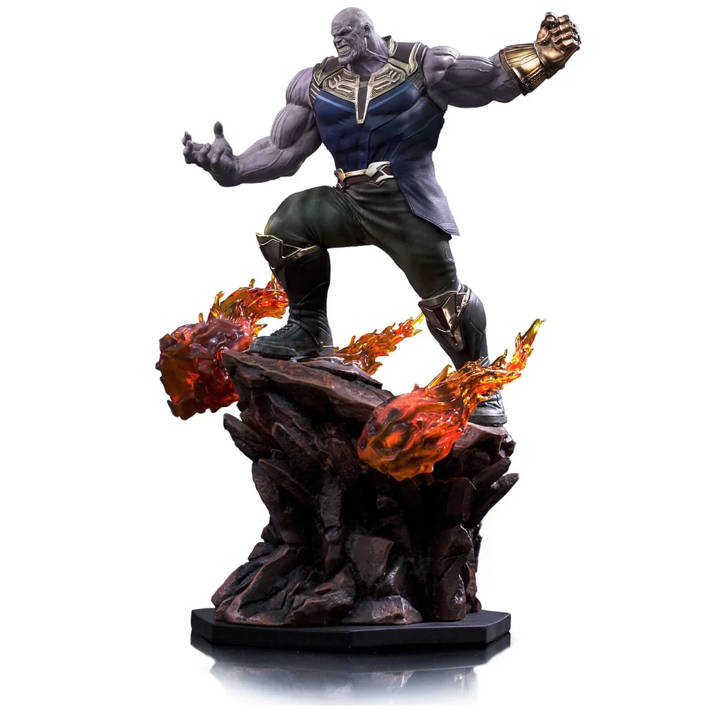 Iron Studios Avengers: Infinity War BDS Art 1/10 Scale Thanos Statue 35cm Afbeelding 1