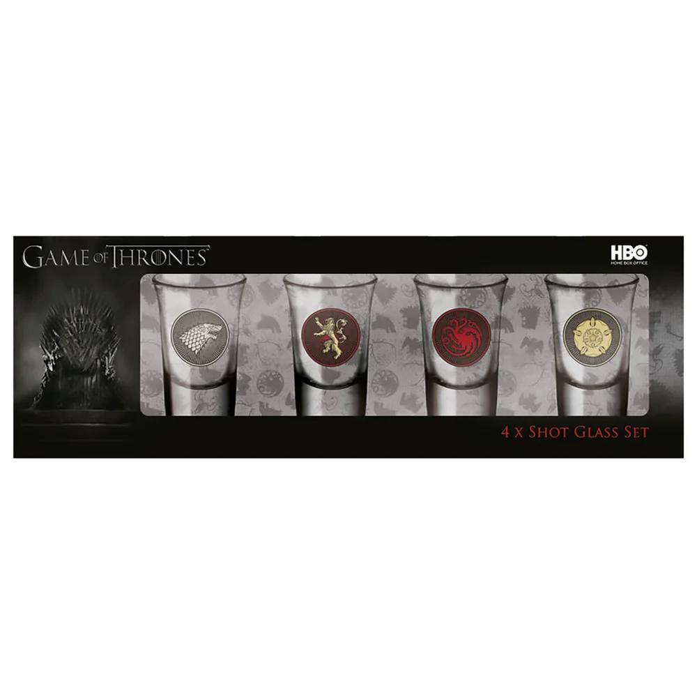 Game Of Thrones Shot Glass Set Afbeelding 1