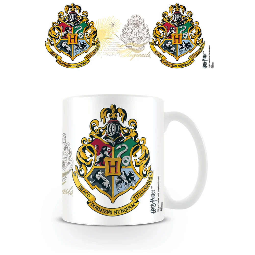 Harry Potter (Hogwarts Crest) Coffee Mug Afbeelding 1