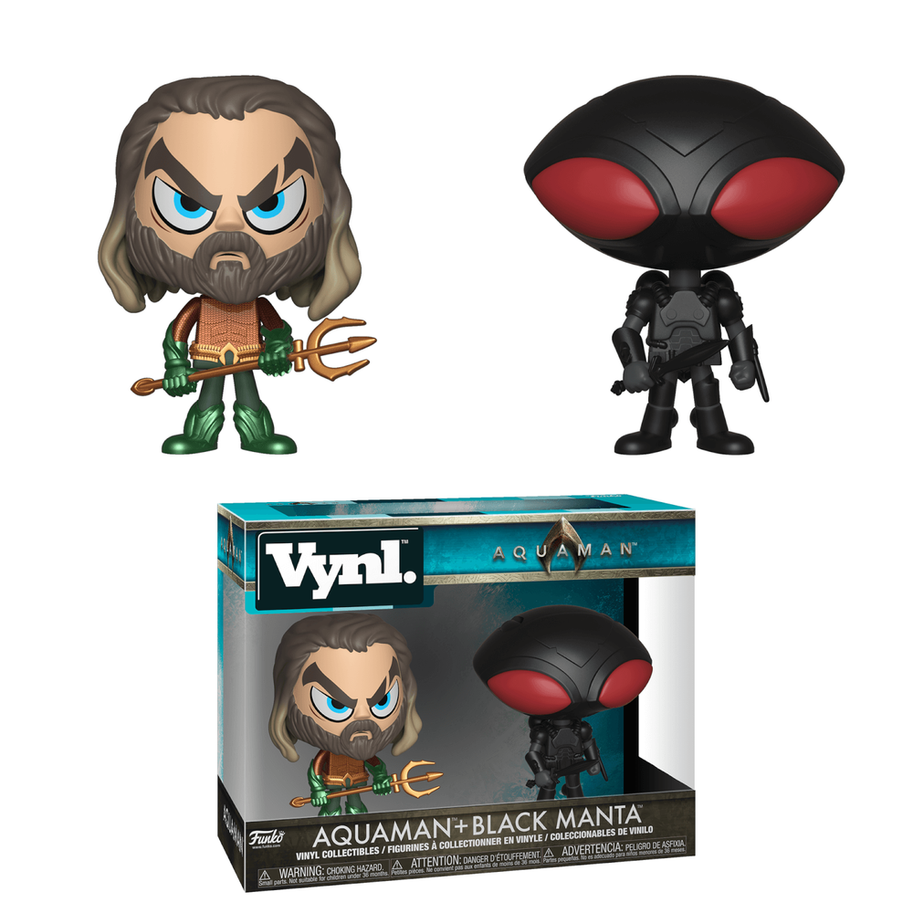 Aquaman & Black Manta Vynl. Afbeelding 1