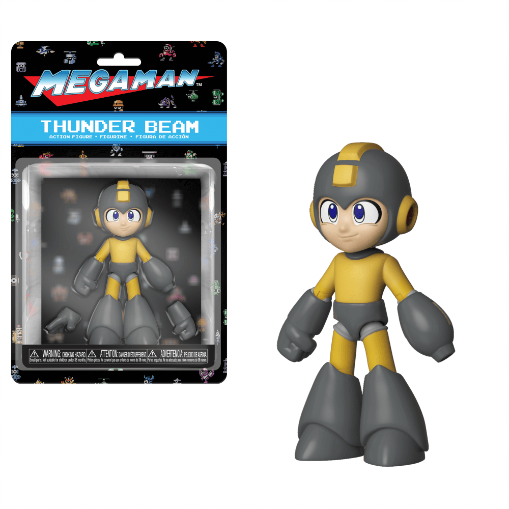Mega Man Thunder Beam Actiefiguur Afbeelding 1