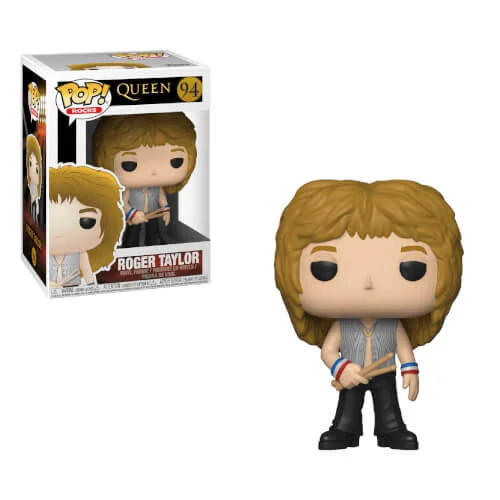 Pop! Rocks Queen Roger Taylor Funko Pop! Figuur Afbeelding 1